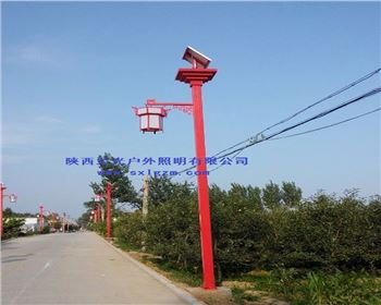 太陽能景觀路燈-省渭南市大荔縣太陽能景觀路燈項目