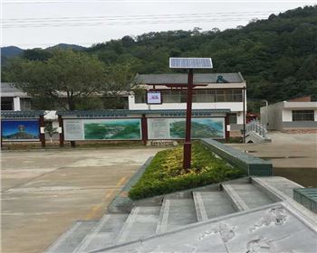 太陽能園林景觀燈-省寶雞市藥王谷照明工程