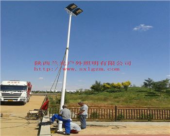 球場廣場高桿燈-鄂爾多斯廣場照明項目