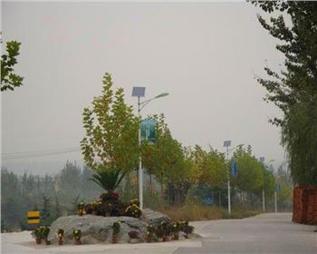 太陽能路燈-省西安市環山路旅游景區路燈照明工程