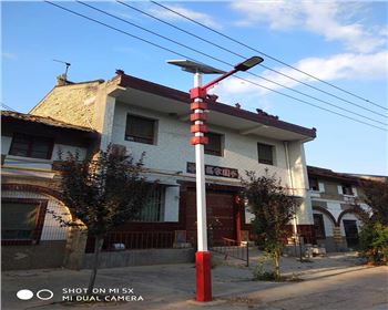 咸陽禮泉烽火鎮(zhèn)烽火村新農(nóng)村太陽能路燈項(xiàng)目