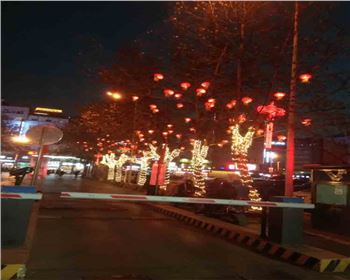 西安唐都醫院2019春節幾日亮化布置